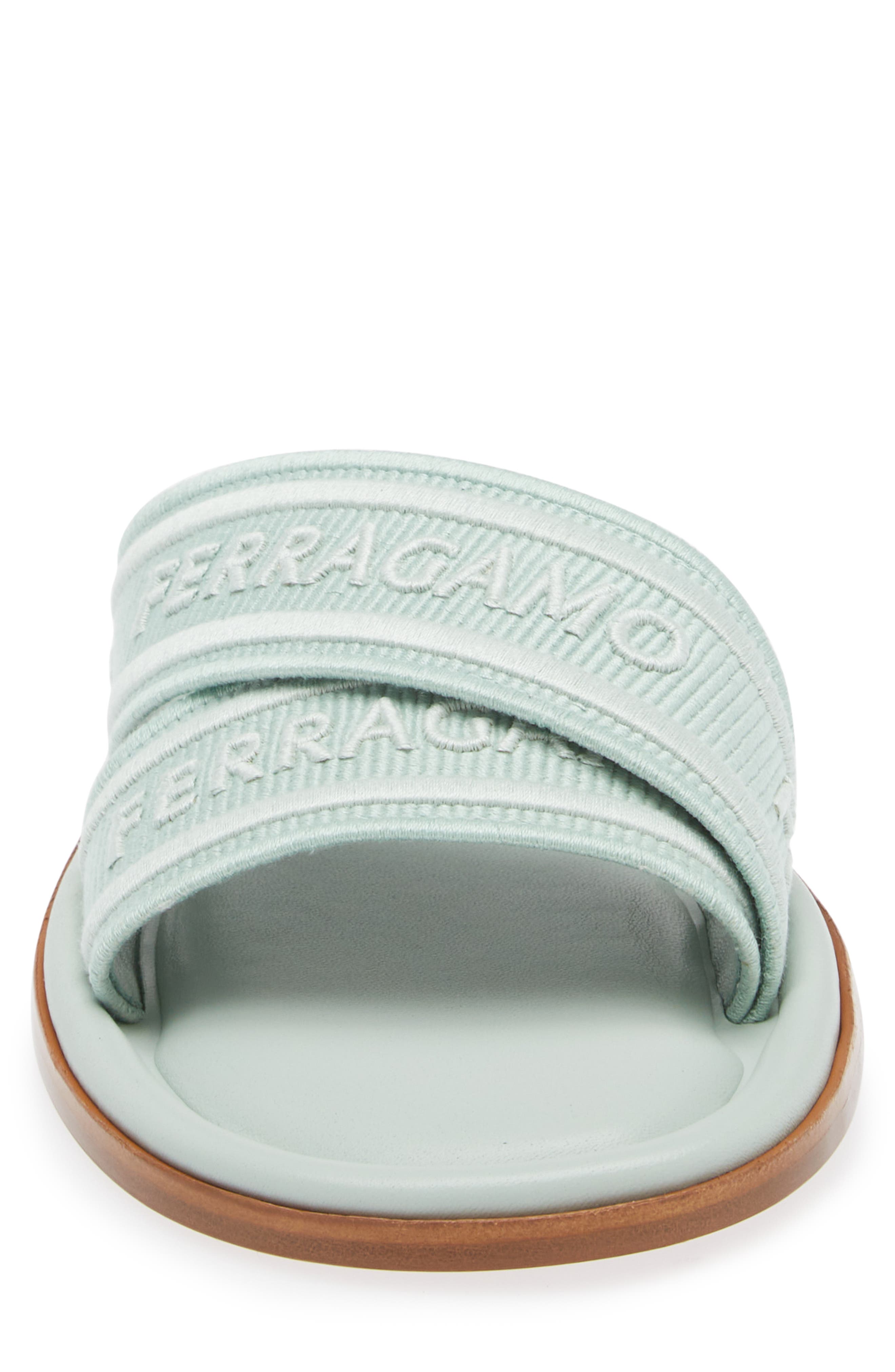 FERRAGAMO Laurene Slide Sandal, Alternate, color, Lucky Charmed