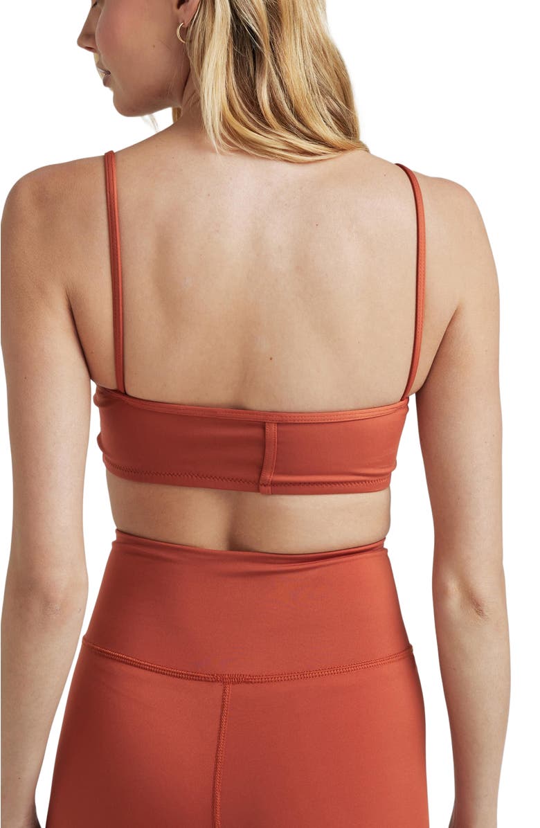 Losano Contour Bralette, Alternate, color, Baked Clay