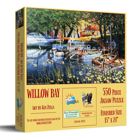 Willow Bay 550 piece Jigsaw Puzzle for Adults