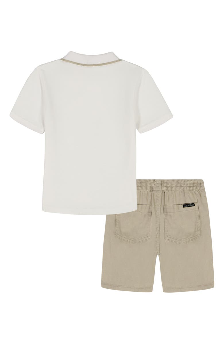 Calvin Klein Polo & Shorts Set, Alternate, color, 