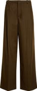 Vince Camille Mid Rise Wide Leg Trousers