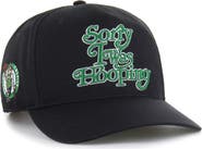 '47 Men's Brand Seen by '47 Black Boston Celtics Sorry I Was Hooping Hitch Adjustable Hat