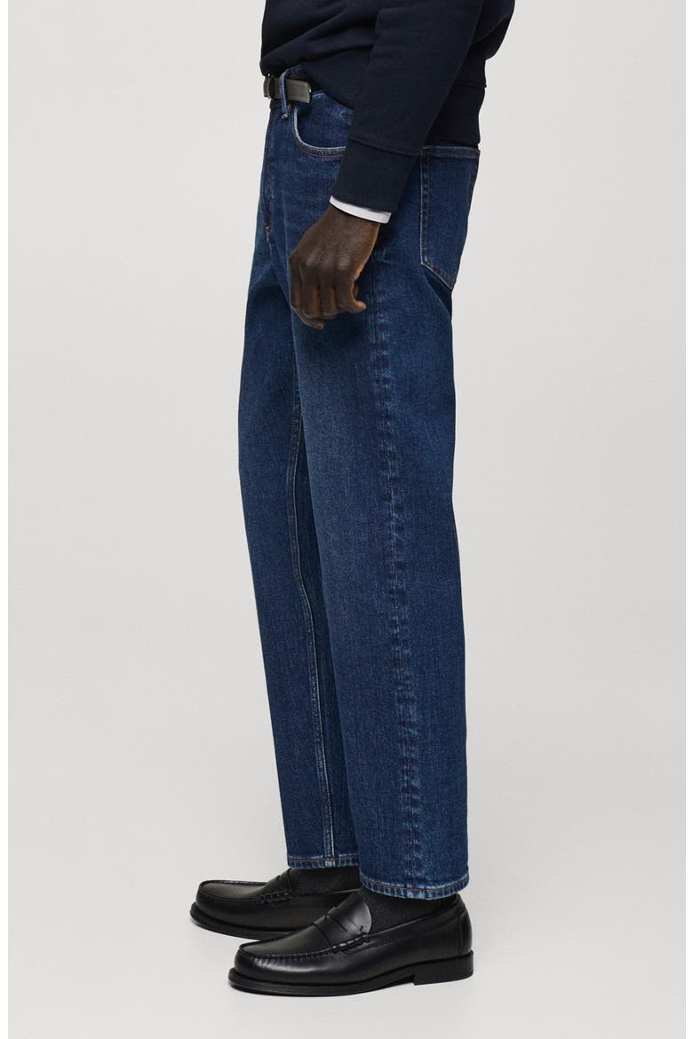 Ben Tapered Jeans, Alternate, color, DARK BLUE