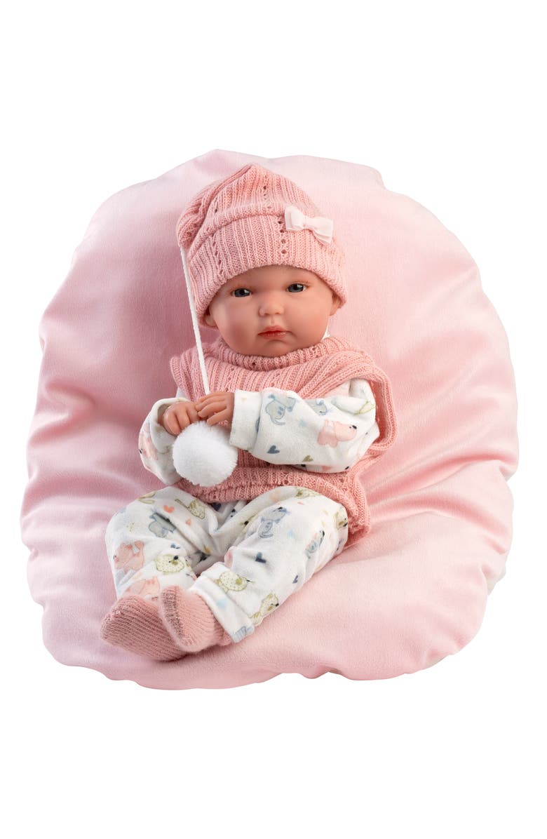 Llorens Reese 13.8-Inch Anatomically Correct Soft Body Baby Doll, Alternate, color,