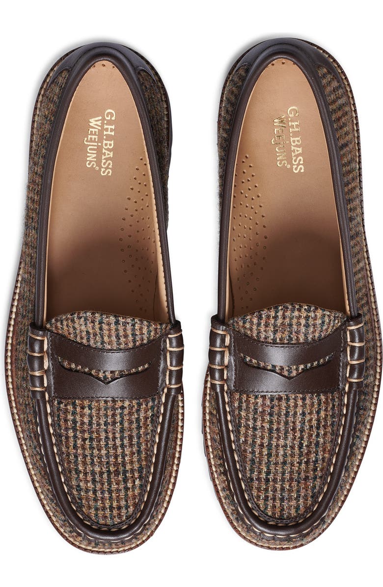 G.H.BASS Larson Tweed Penny Loafer, Alternate, color,