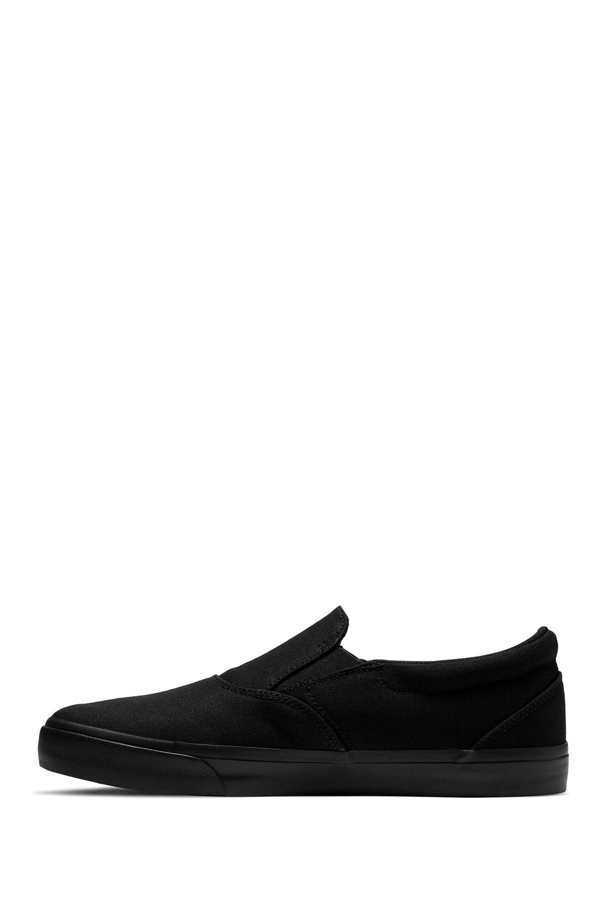 SB Charge Slip-On Sneaker, Alternate, color, 003 BLACK/BLACK