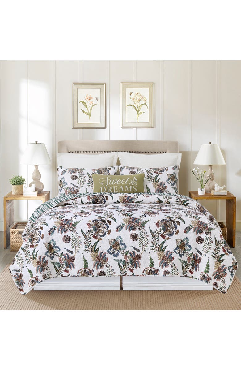 C&F Home Braelyn Bedding Quilt Collection, Alternate, color, Green