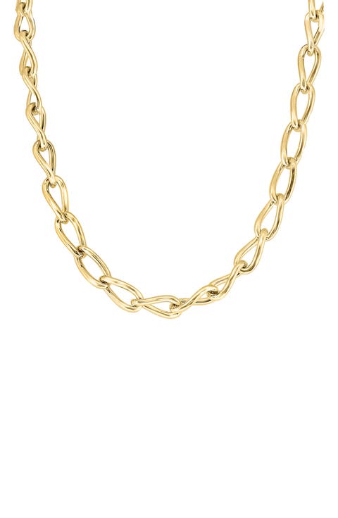 Twisted Link Necklace