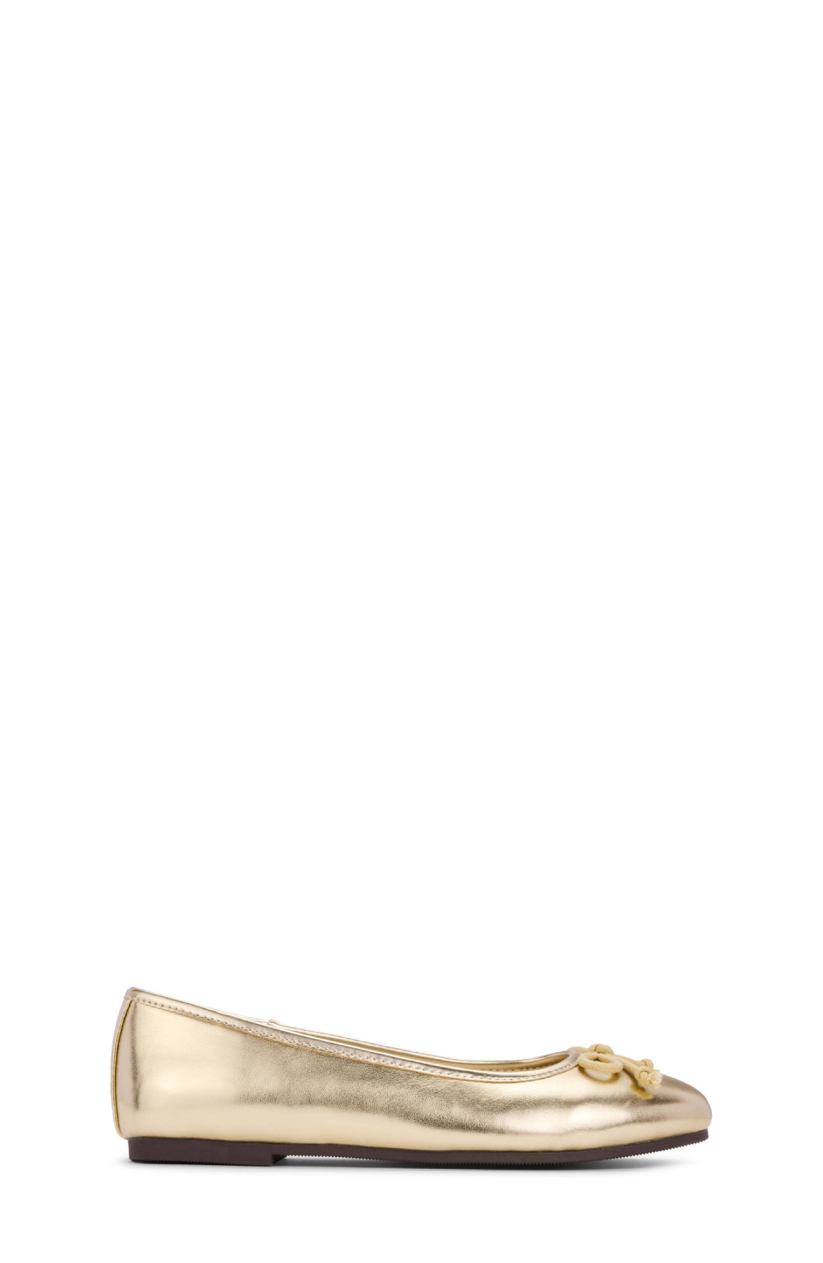 Yosi Samra Kids
 Miss Sadie Balle Flat, Alternate, color, Gold
