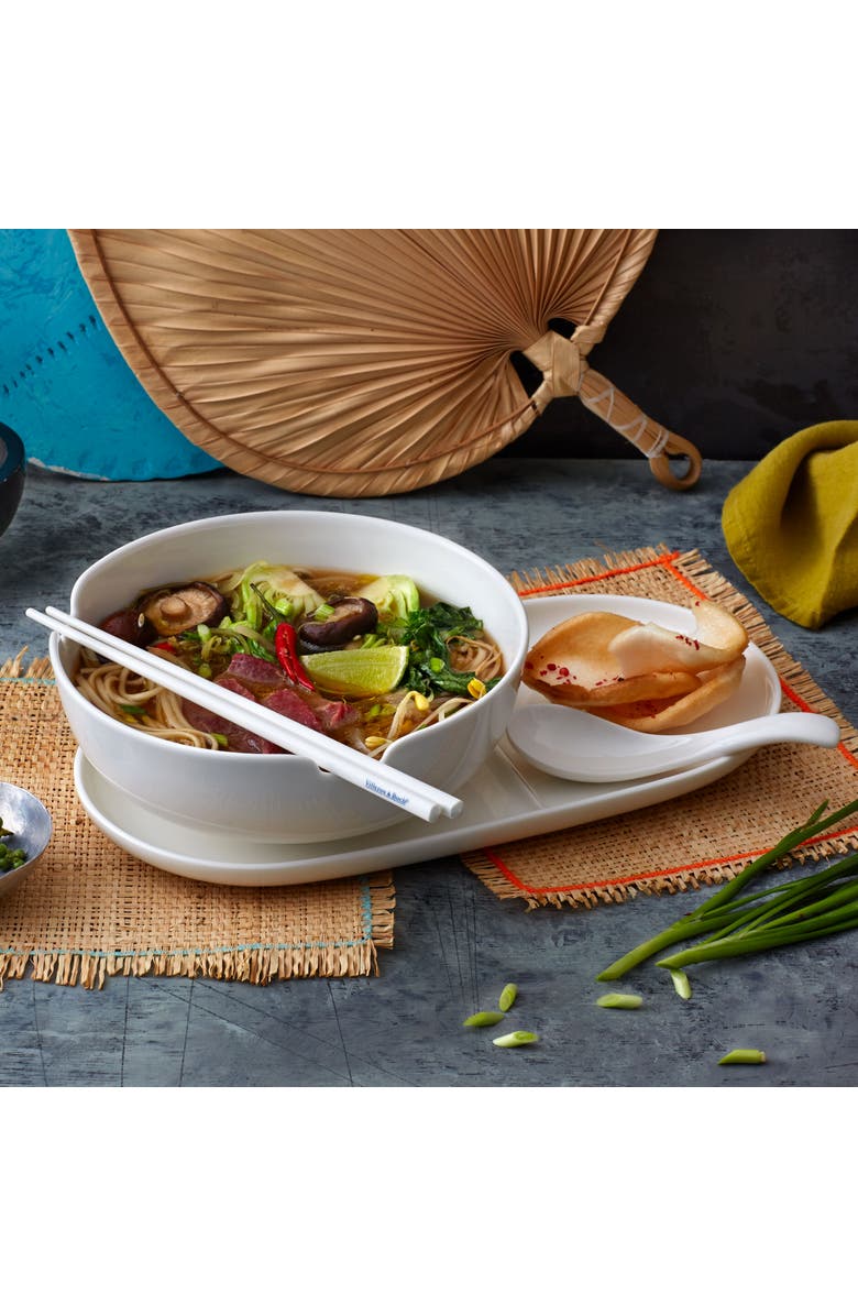 Villeroy & Boch Soup Passion Asia Bowl, Alternate, color, White