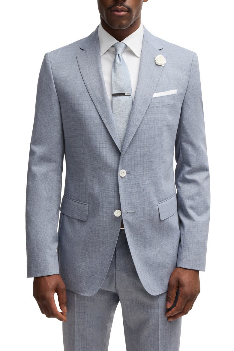 Hutson Wool Blend Sport Coat, Main, color, LIGHT BLUE