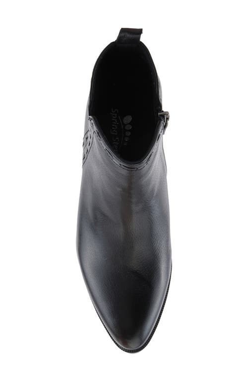 Spring Step Marsal Bootie In Black