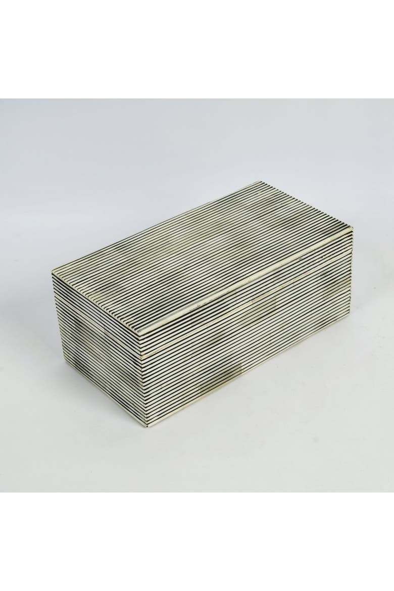 Pinstripe Inlay Box, Alternate, color, Pinstripe