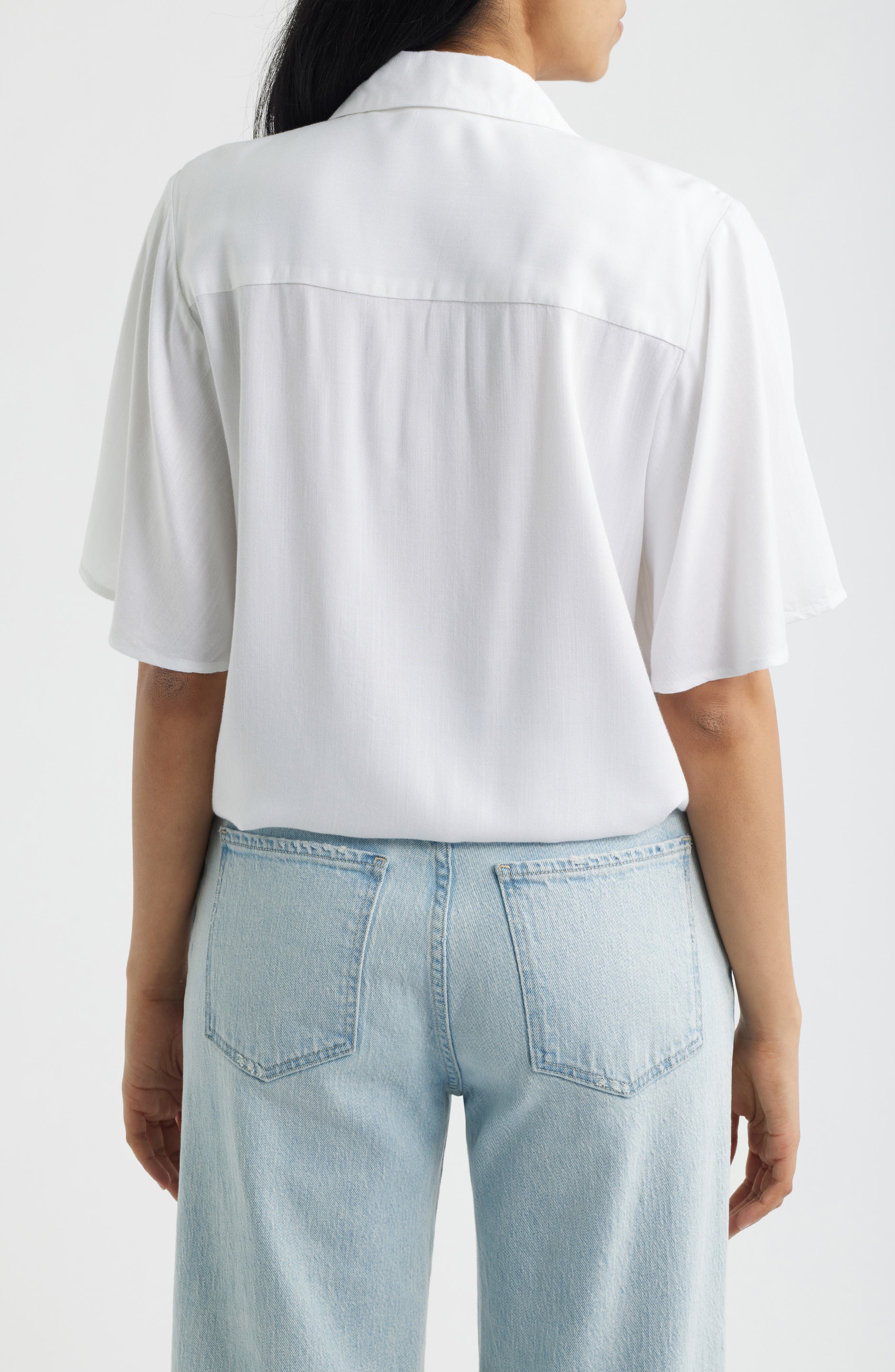 Roxanna Tie Hem Shirt - image 2