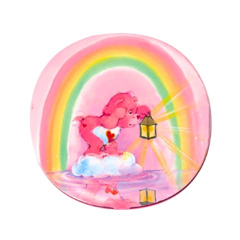 Care Bears Love-a-lot Lantern Led Compact Mirror - Usb-c Rechargeable