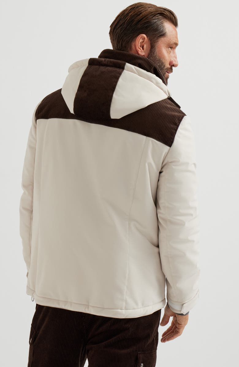 Brunello Cucinelli Mountain outerwear jacket, Alternate, color, Brown