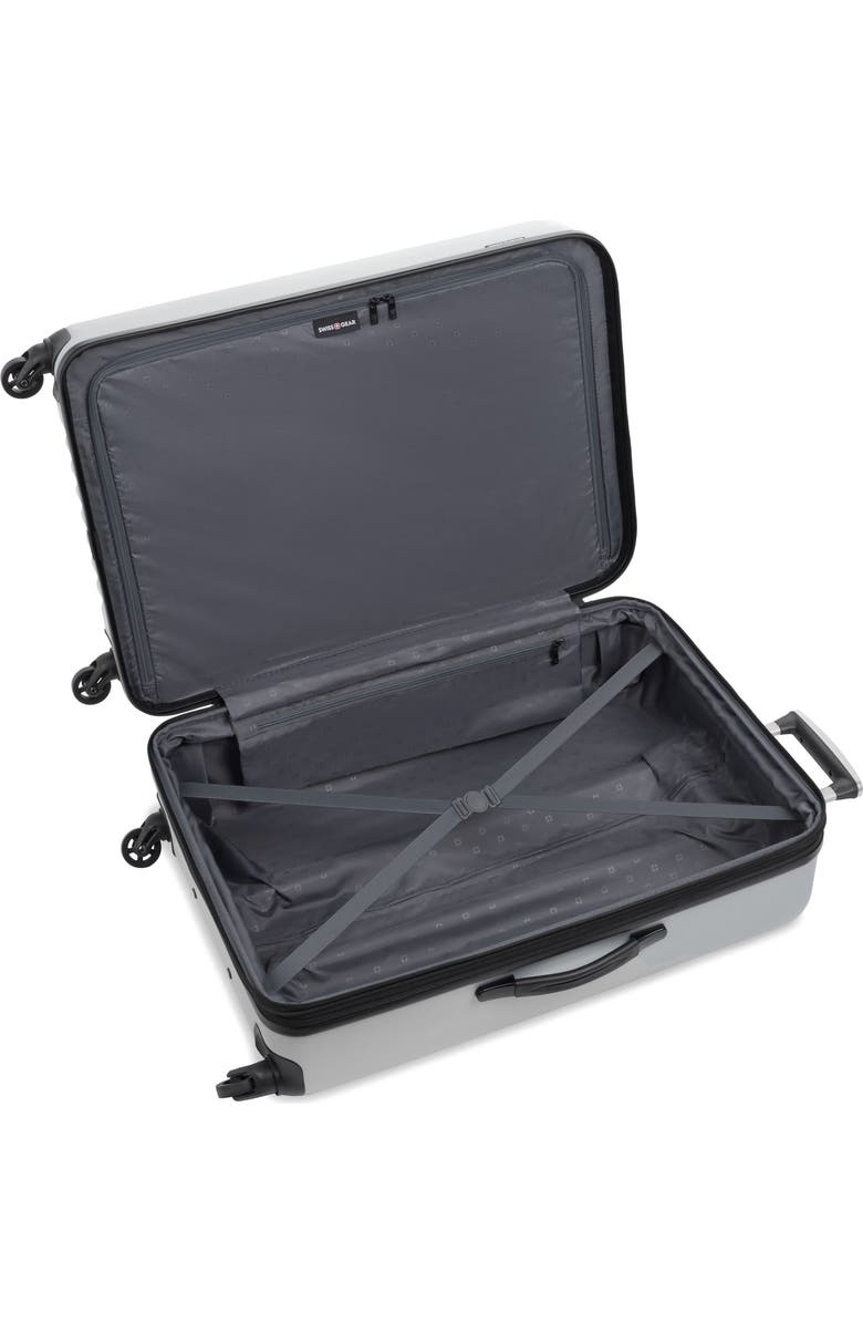 SWISSGEAR 28-Inch Hardside Luggage, Alternate, color, Silver