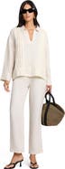 Onia Air Linen Mid-Rise Pant