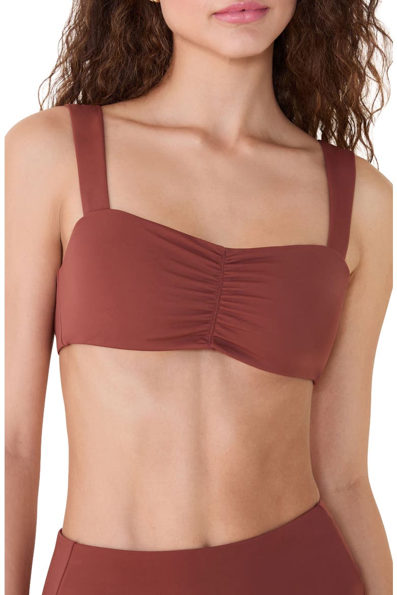 The Sahara Bikini Top, Main, color, CARAMEL