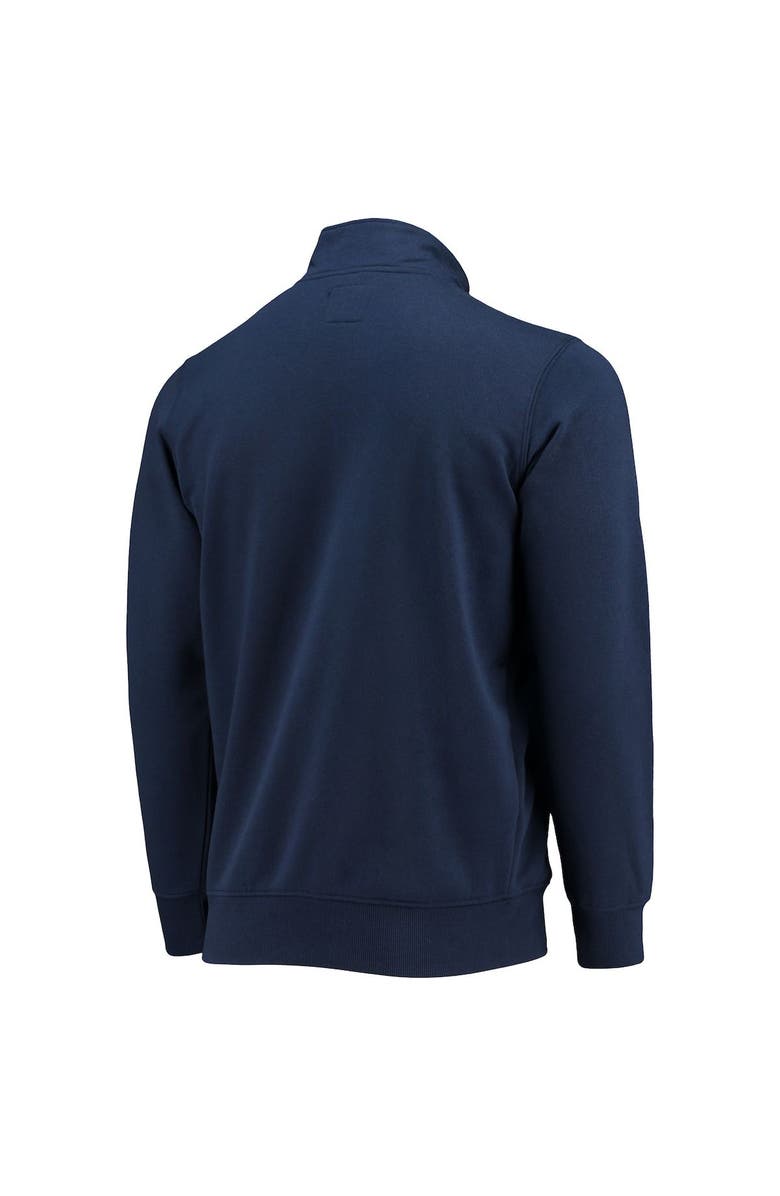 STARTER Men's Starter Navy Tennessee Titans Heisman Quarter-Zip Jacket, Alternate, color, Navy