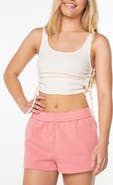 Roxy Surf Stoked Crop Rib Tank