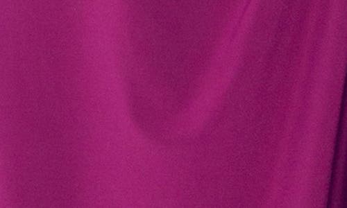 Marina One-shoulder Front Twist A-line Gown In Purple