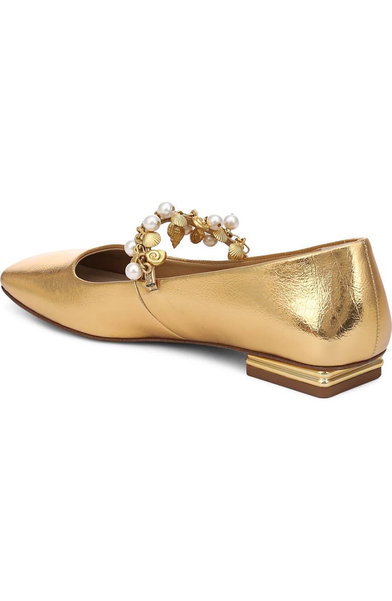 Franco Sarto Tinsley Metallic Flat, Alternate, color,