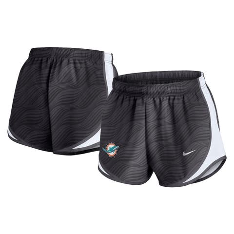 Women's Nike Anthracite Miami Dolphins Tempo Performance Shorts