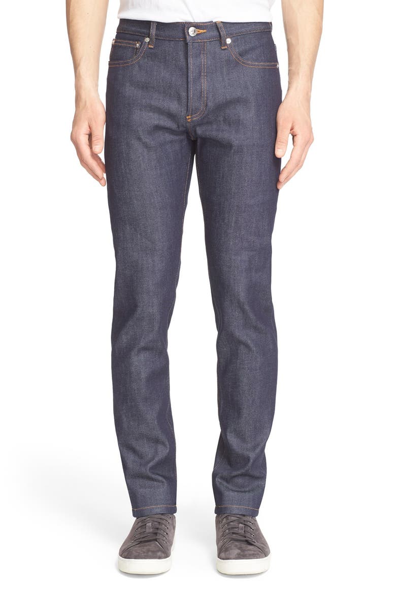 Petit New Standard Stretch Skinny Fit Jeans, Main, color, INDIGO