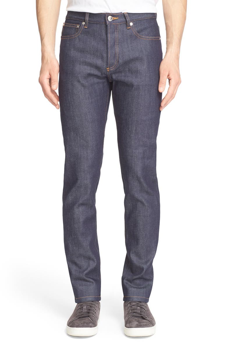 A.P.C. Petit New Standard Stretch Skinny Fit Jeans, Main, color,