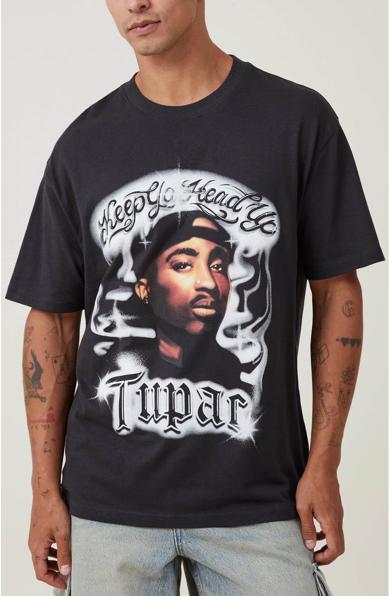 Cotton On Loose Fit Music T-Shirt, Main, color, 