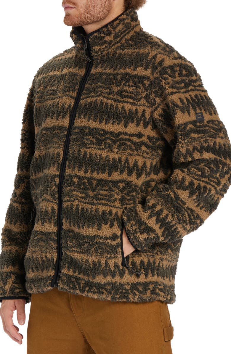 Billabong Boundary Switchback Zip Fleece Jacket, Alternate, color, 