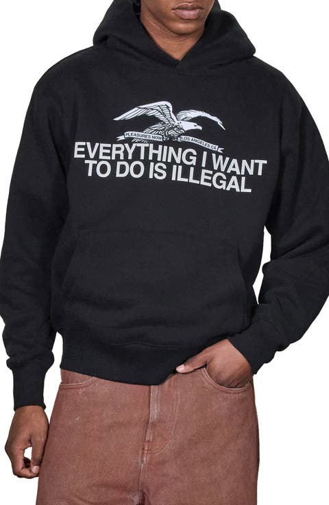Illegal Graphic Hoodie