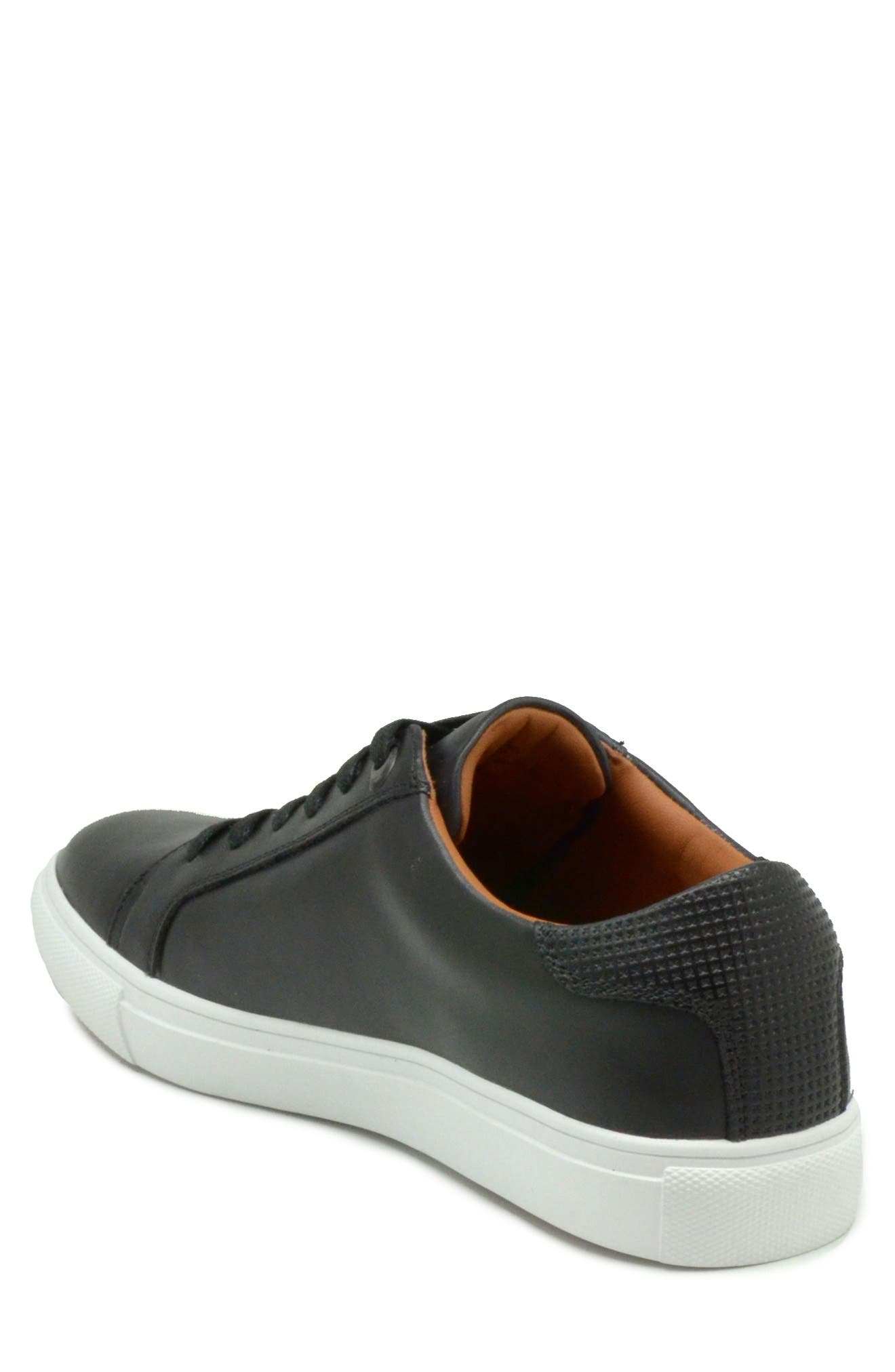 La Milano Pedro Low Top Sneaker, Alternate, color, Charcoal Black