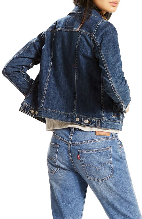 Levi's Original Denim Trucker Jacket In Blue