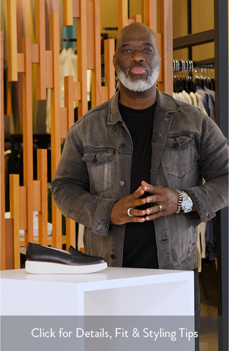 Chelsea Platform Penny Loafer, sales video thumbnail