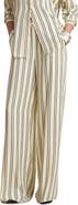 Lauren Ralph Lauren Striped Jacquard Wide-Leg Pants