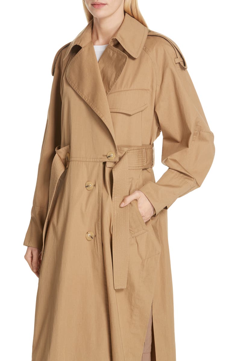 Vince Long Trench Coat, Alternate, color,
