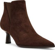 Anne Klein Cormack Croc Embossed Faux Leather Bootie