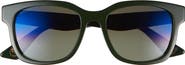 Gucci 54mm Square Sunglasses