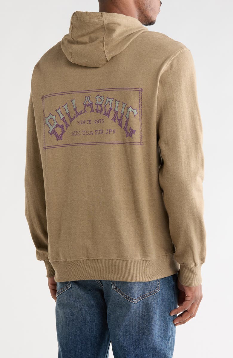 Billabong Tweed Graphic Hoodie, Alternate, color, Kangaroo