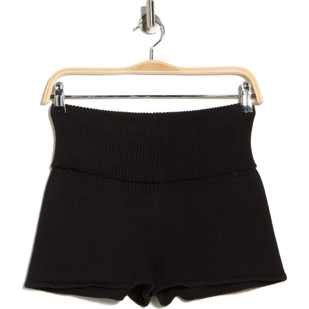 Florence By Mills Barre Sweater Shorts In Black