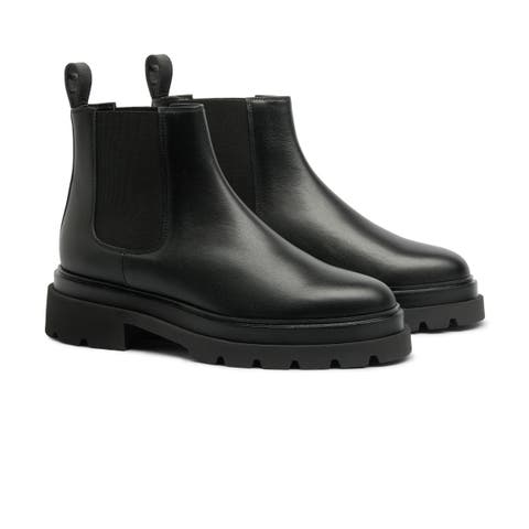 Women's leather Chelsea boot