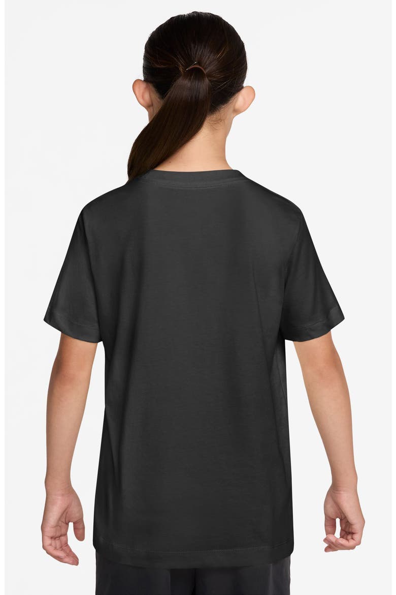 Kids' Sportswear Cotton Graphic T-Shirt, Alternate, color, BLACK