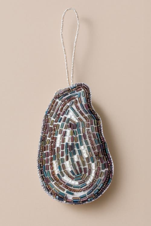Pillowpia Oyster Ornament In Multi