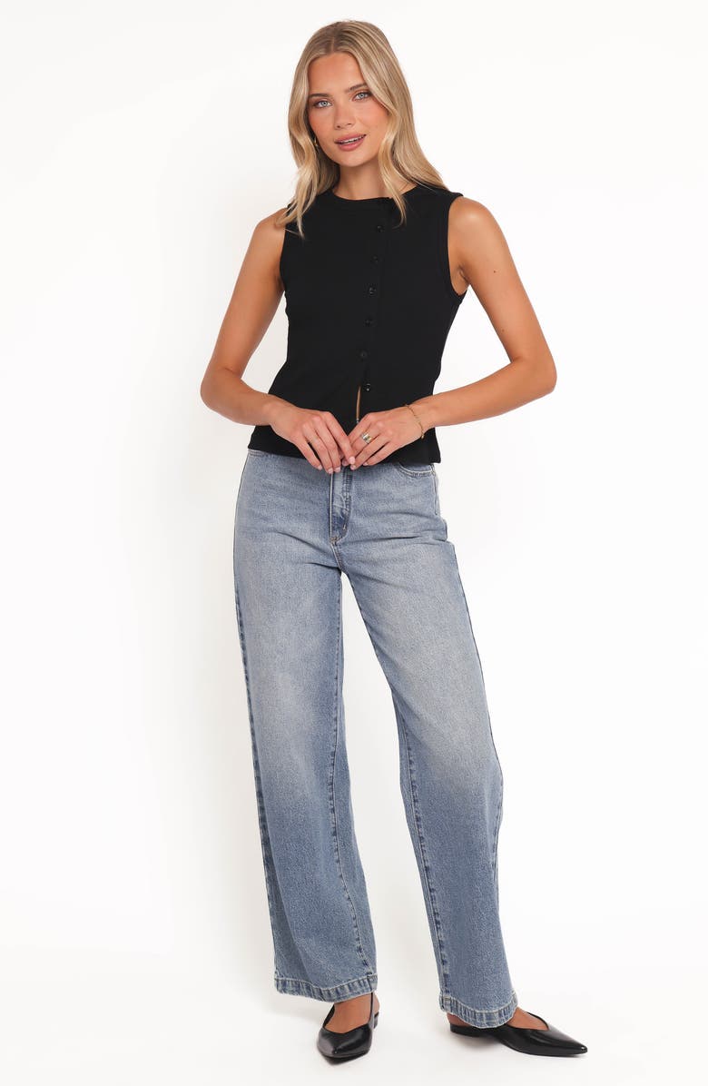 Petal & Pup Agatha Asymmetric Knit Vest, Alternate, color, 