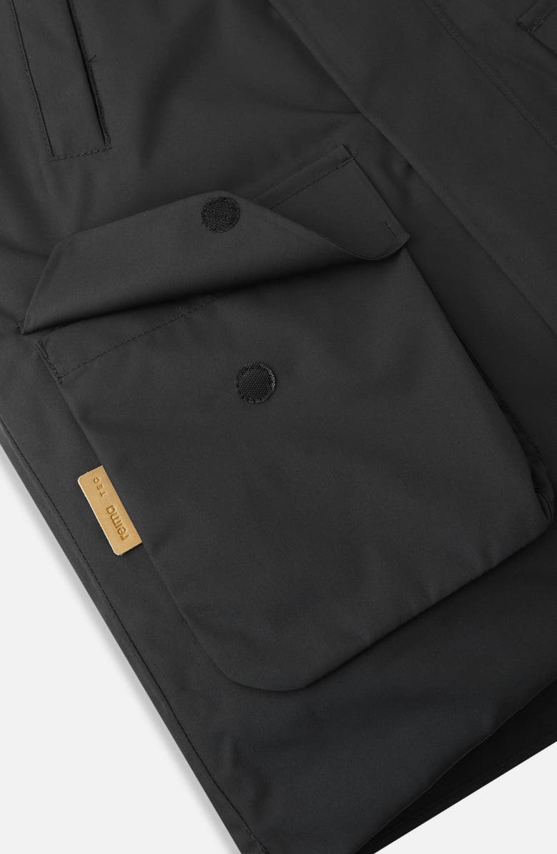 Reima Kids' Reimatec Serkku Waterproof 550 Fill Power Down & Feather Jacket with Removable Faux Fur Trim, Alternate, color,