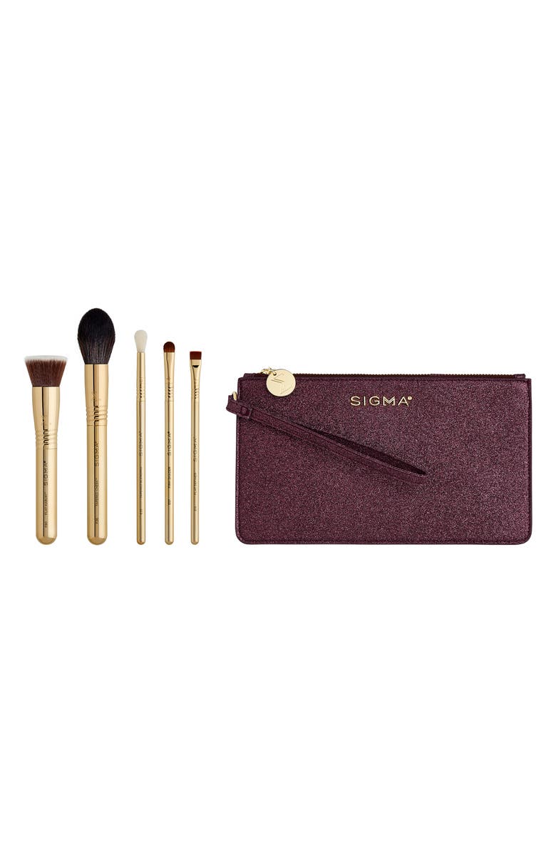 Sigma Beauty Obsessed Brush Set USD $126 Value, Main, color, 