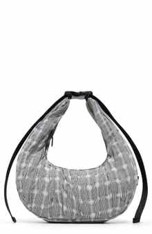Lune Ruched Shoulder Bag