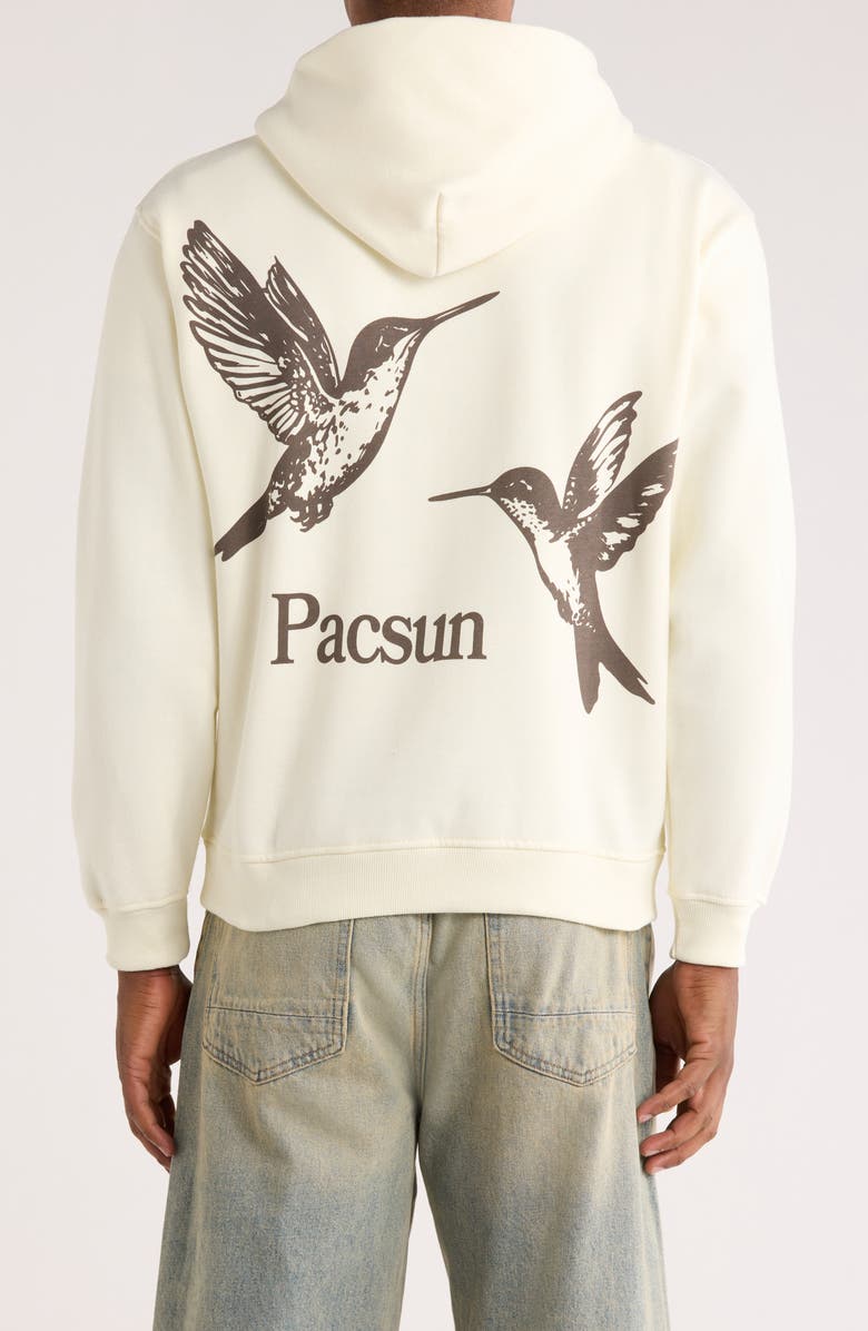 PacSun Heaven Cotton Hoodie, Alternate, color, Cream